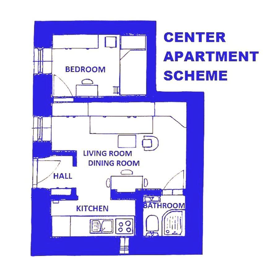 Center Studio Apartment Póla Kültér fotó